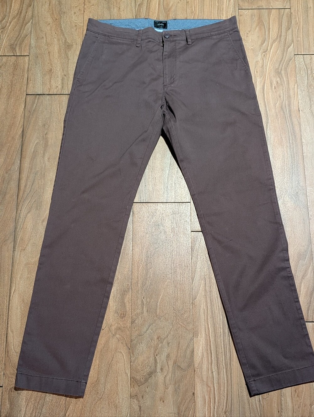 JCrew 484 Slim Chinos- Brown